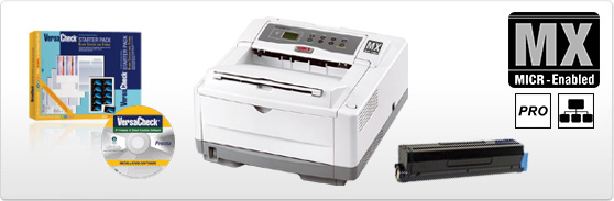OKIDATA B4600nMX Secure MICR Solution
