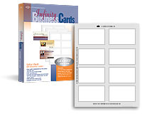 Glossy business cards