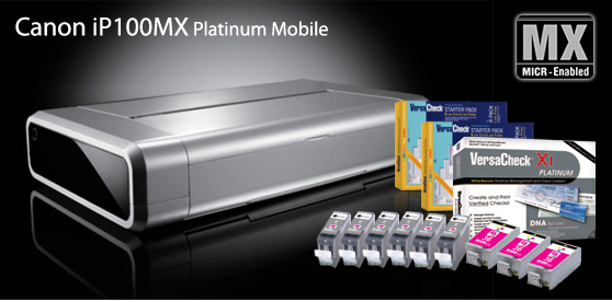 banner for Canon iP100MX Platinum Bundle