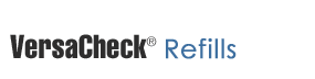 VersaCheck Refills Rainbow Packs