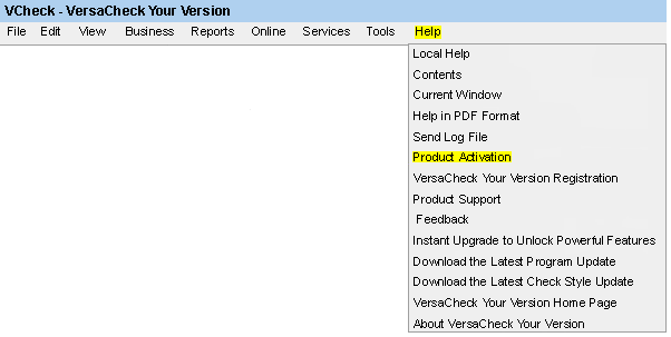 Versa Check Software Product Serial Number Free Download
