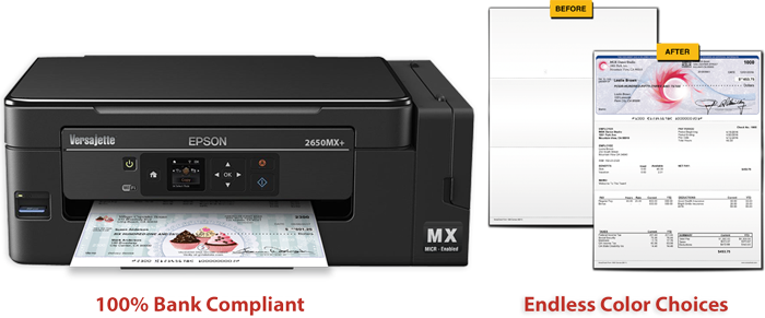 Versajette Et 2650mx Micr All In One Printer Versacheck
