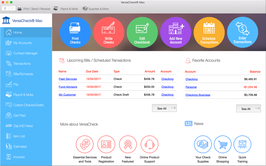 Versacheck For Mac Free Versacheck For Mac Free