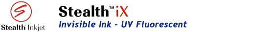 Invisible UV Light Fluorescent Ink