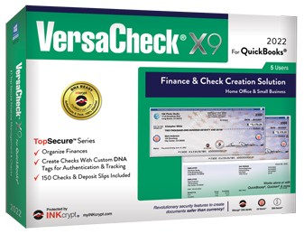 VersaCheck X9 2022 for QuickBooks