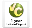 VC Unlimited Support Plan – 1 year