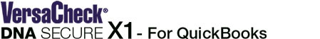 VersaCheck X1 for QuickBooks