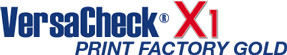 VersaCheck X1 Print Factory Gold