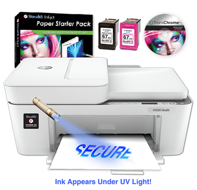 HP 4155iX Stealth Invisible Ink System VersaCheck.com